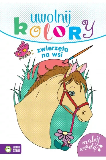 Zwierzęta na wsi. Uwolnij kolory