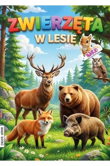 Twoje kolorowe Zwierzęta w lesie
