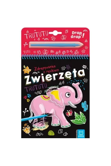 ZWIERZĘTA. ZDRAPYWANKA Z RYSIKIEM